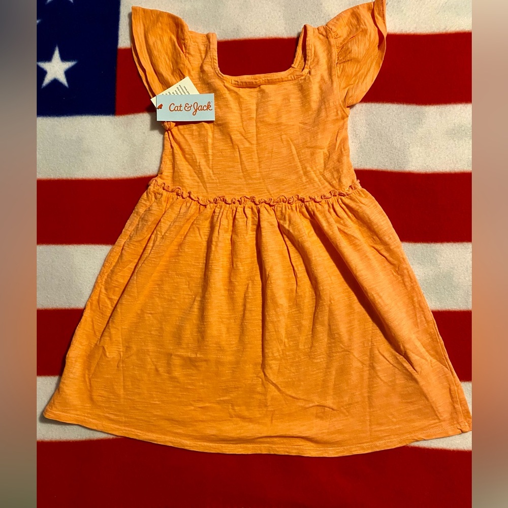 Girls Cat and Jack brand dress. Size 4T